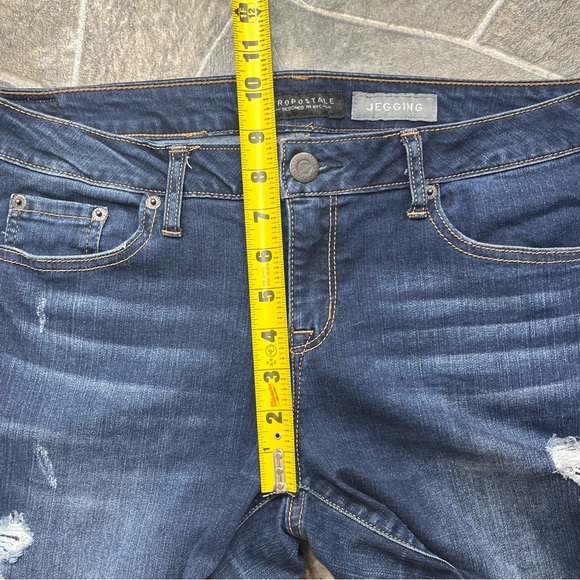 Aeropostale Distressed Jeggings - Picture 9 of 11